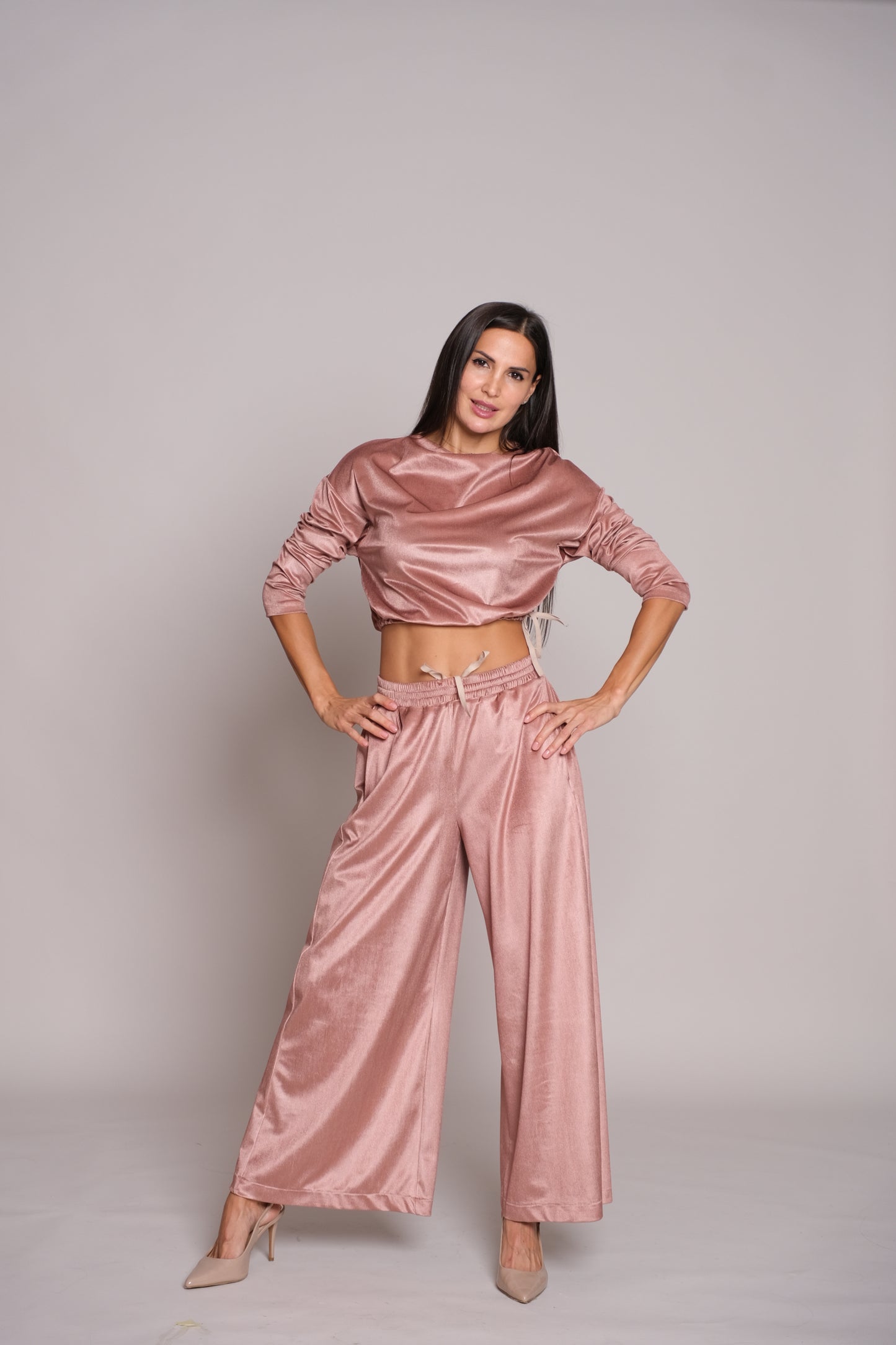 Velora Trousers Dusty Rose