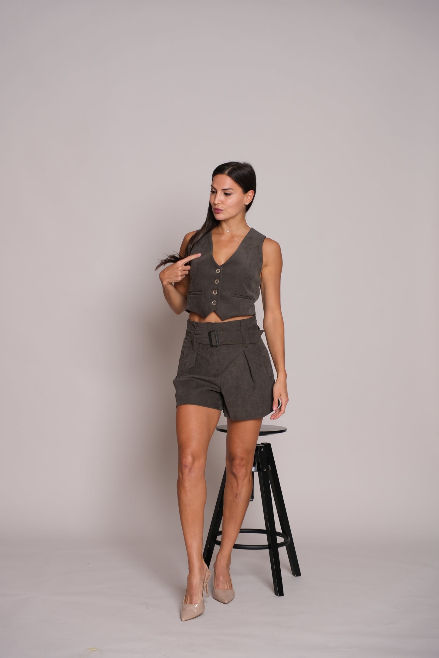 Breezy Tailored Army Vest