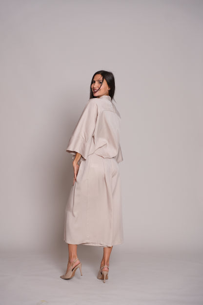 Flair Trousers Beige