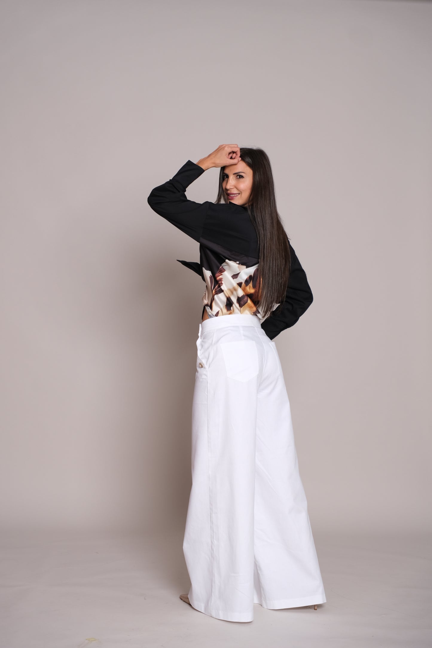 Skyline Trousers White