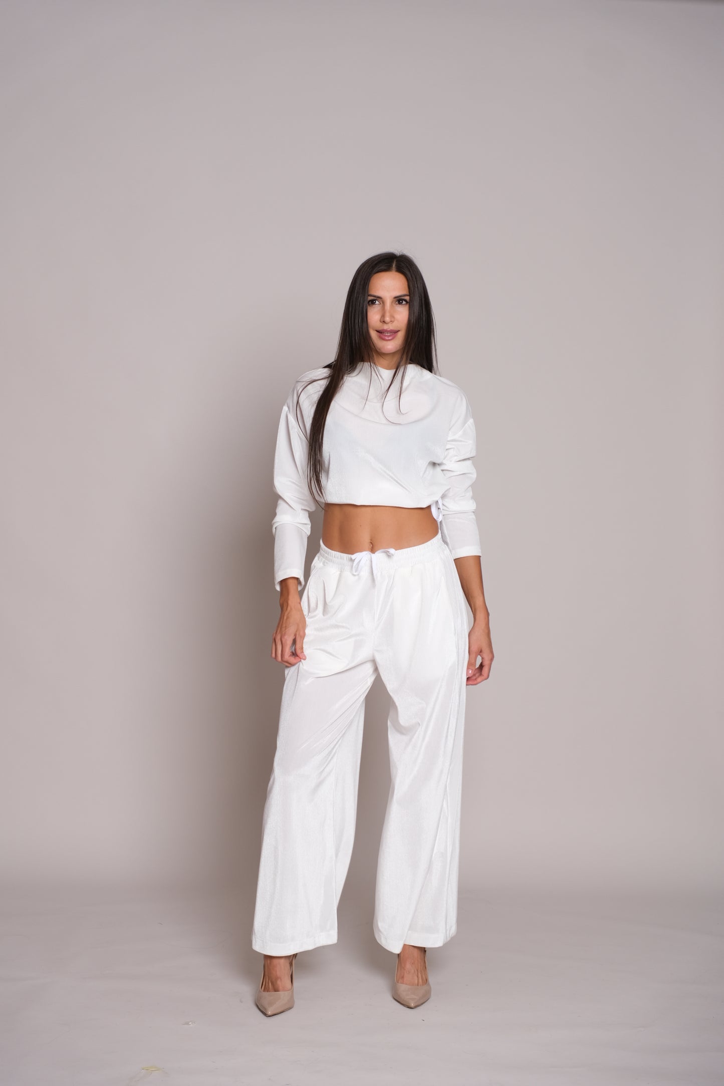 Velora Trousers Pure White