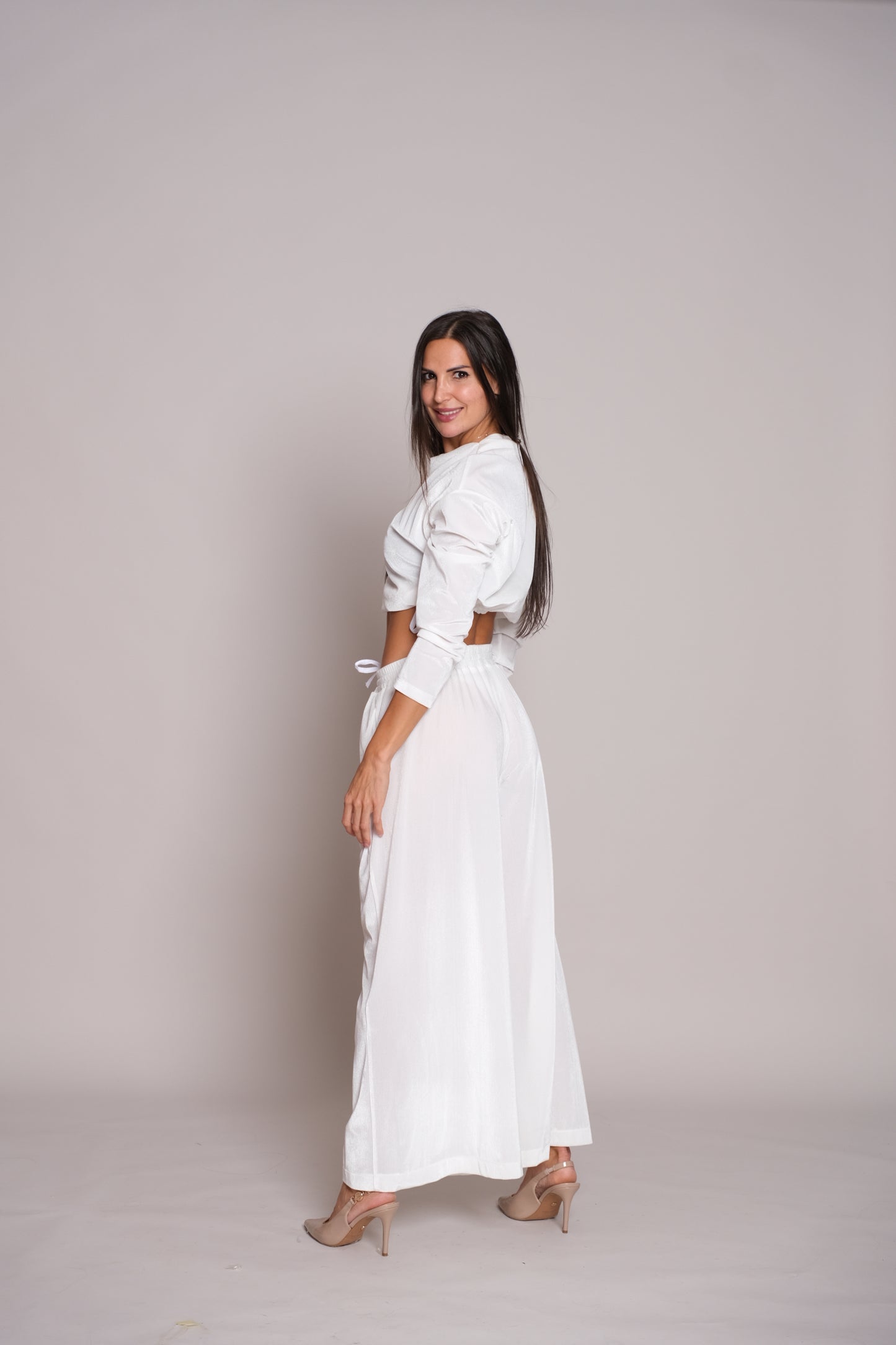 Velora Trousers Pure White