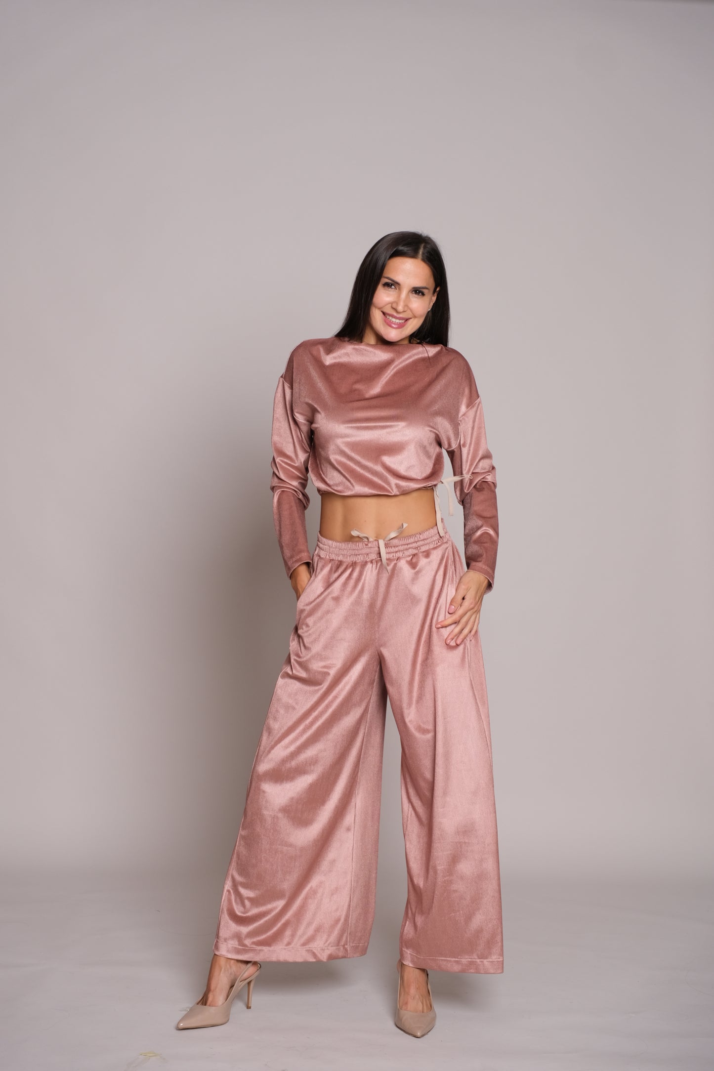 Velora Trousers Dusty Rose