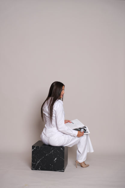 Skyline Trousers White