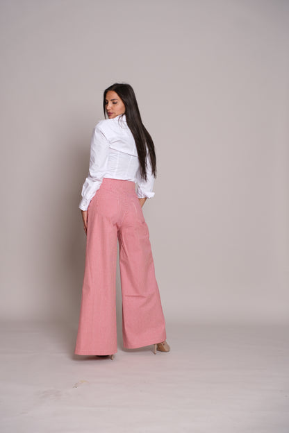 Skyline Trousers Red Stripe