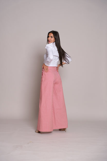 Skyline Trousers Red Stripe