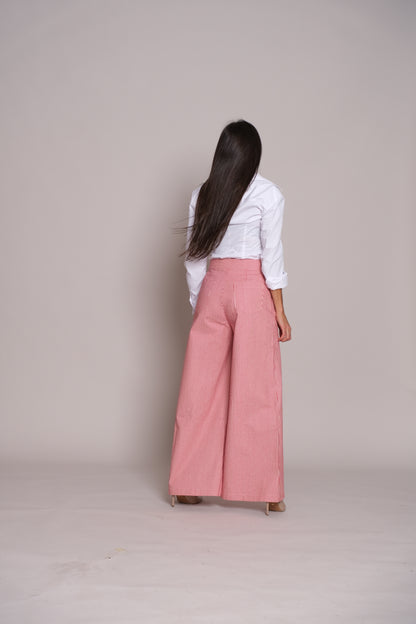 Skyline Trousers Red Stripe